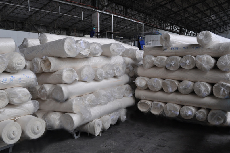 Hình 3. Sợi bông thành phẩm trong doanh nghiệp